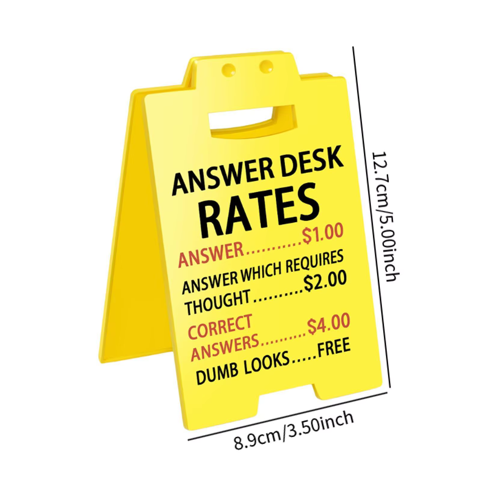 Panneau de bureau amusant