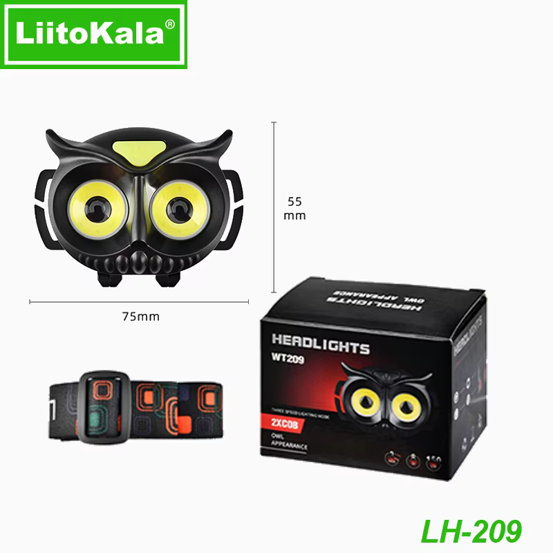 Lampes frontales LiitoKala Owl LH-208/209