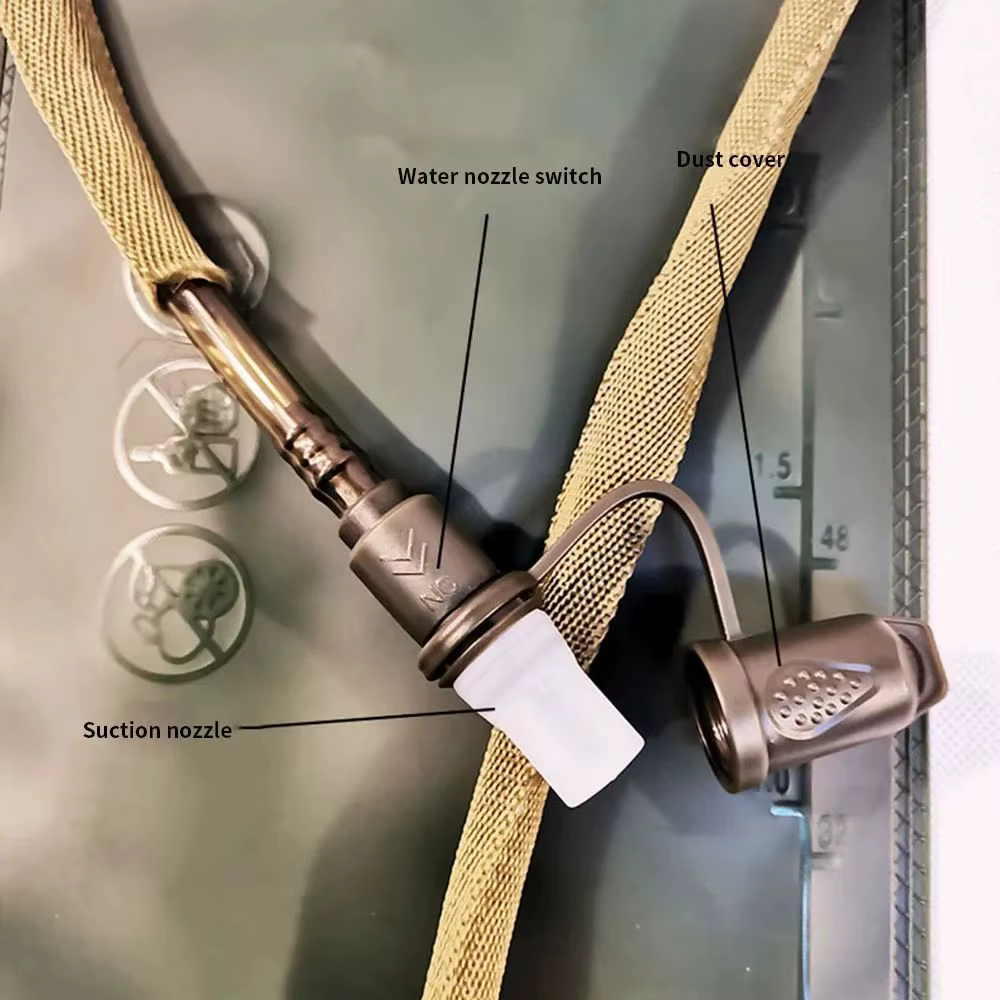 Sac à dos d'hydratation avec poche à eau, grande capacité 2/2,5/3L, réservoir d'eau en EVA pour la course à pied, le cyclisme, sac de stockage d'eau