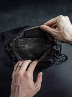 Sac Bando - Sac banane tactique pour homme avec ceinture ajustable