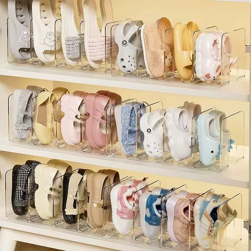 Étagère à chaussures pour bébé, étagère à chaussures, boîte en acrylique, armoire à chaussures pour bébé, boîte à chaussures pour enfants, armoire de grande capacité pour économiser de l'espace
