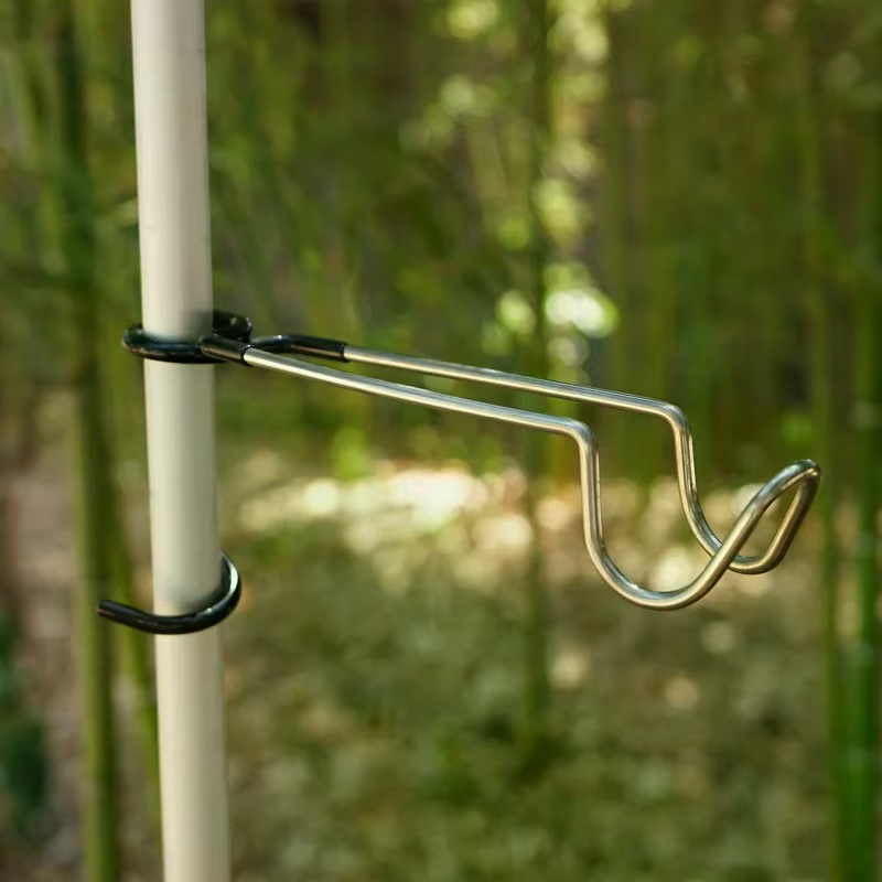 Cintre de lampe de tente Portable en acier inoxydable