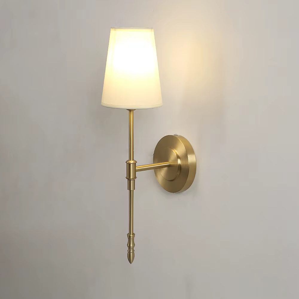 Applique Murale LED en Cuivre pour Décoration d'Nik