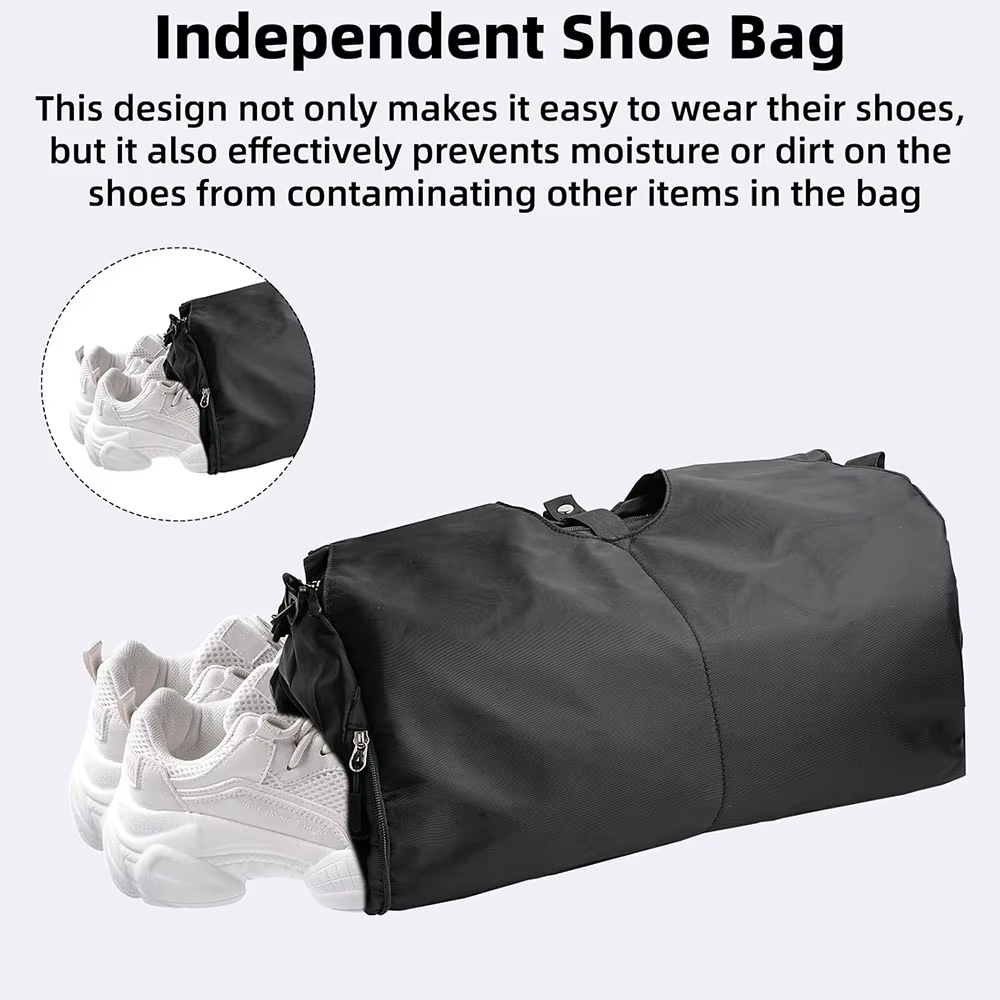 Sac à bandoulière de Yoga pour femmes, avec compartiment à chaussures, sac de rangement de voyage, sac de sport de week-end, sacs à main de loisirs