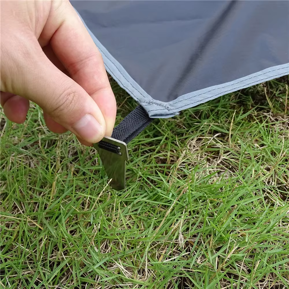 Tapis de Camping imperméable avec piquets