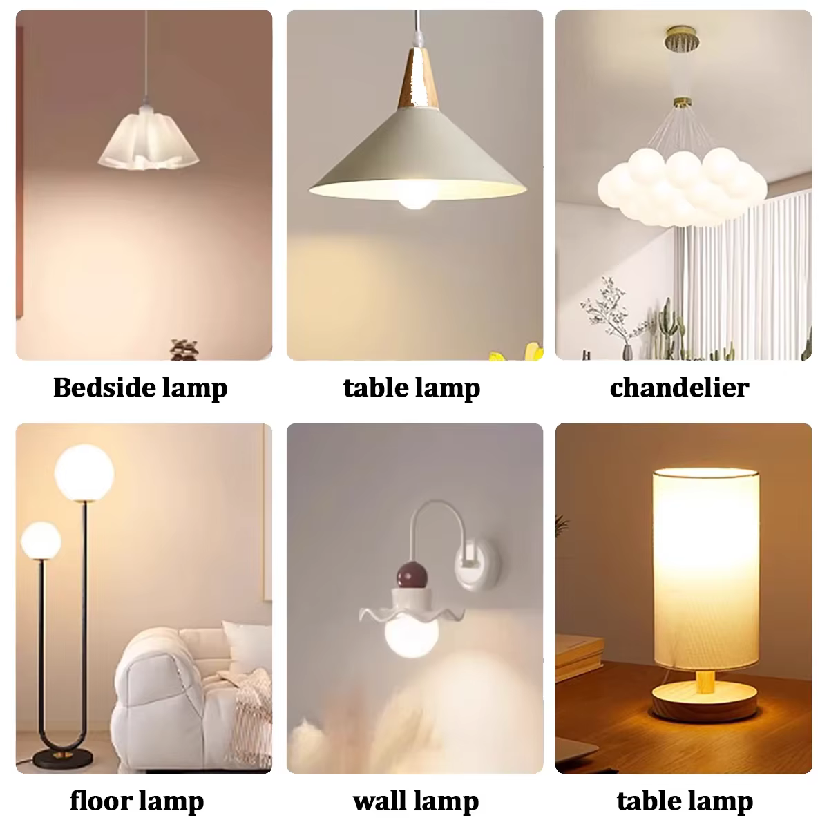Ampoule Led E14 E27 220V 110V 3W 5W 6W 7W, éclairage chaud 3000K 6000K, lampe à bougie, lustre pour la décoration de la maison, 5 à 12 pièces
