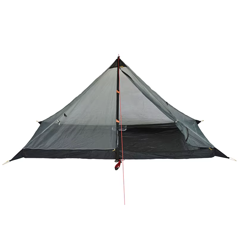 Tente Dakota idale légère, angle de jambe de force, intérieur adapté à la plupart des portes en T, conception de 340g, 3 saisons