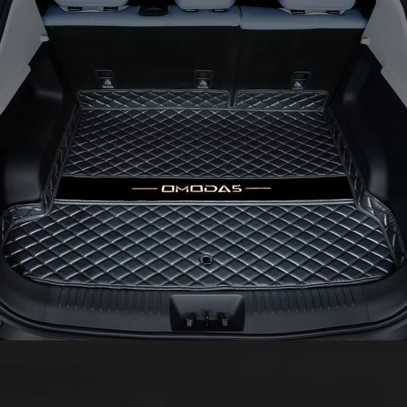 Tapis de coffre de voiture pour Chery Omoda 5, accessoires 2023 2024, coussin principal, rénovation du coffre de voiture spécial pour la décoration intérieure