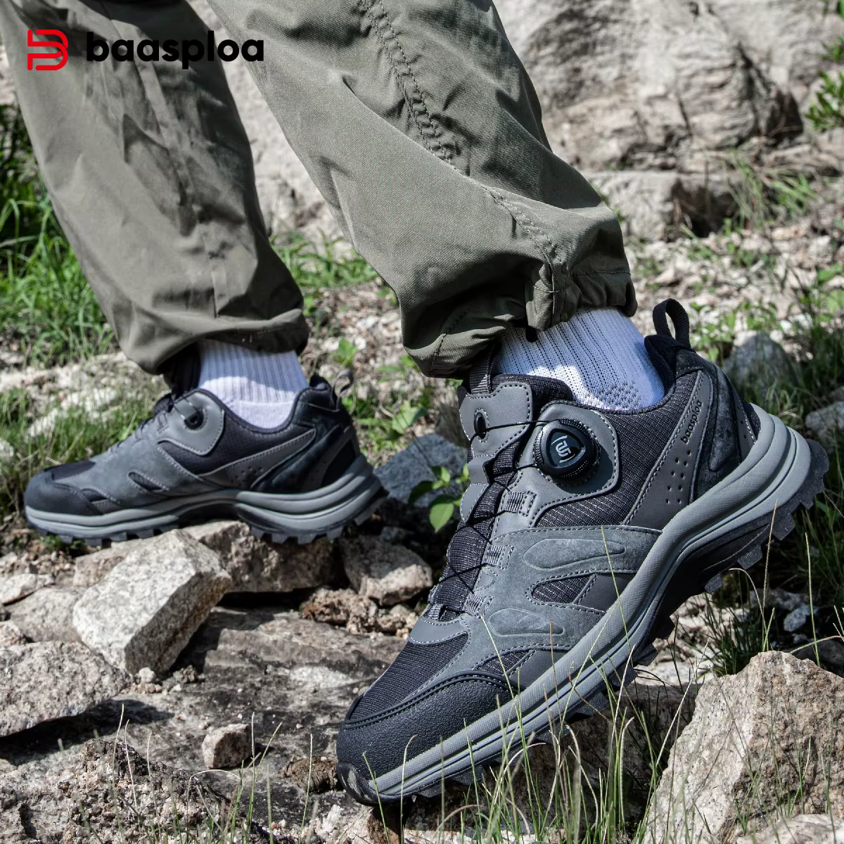 Baasploa – chaussures de randonnée pour hommes