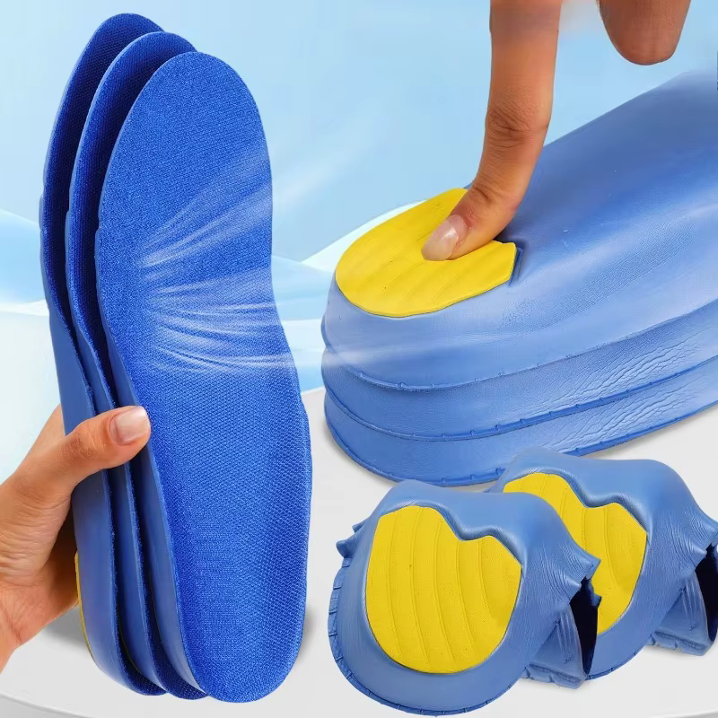 Semelles orthopédiques pour pieds plats pour adultes, semelles à soutien de la voûte plantaire élevée, fasciite plantaire, confortables, douces, anti-odeurs, coussinets de semelle pour la course à pie