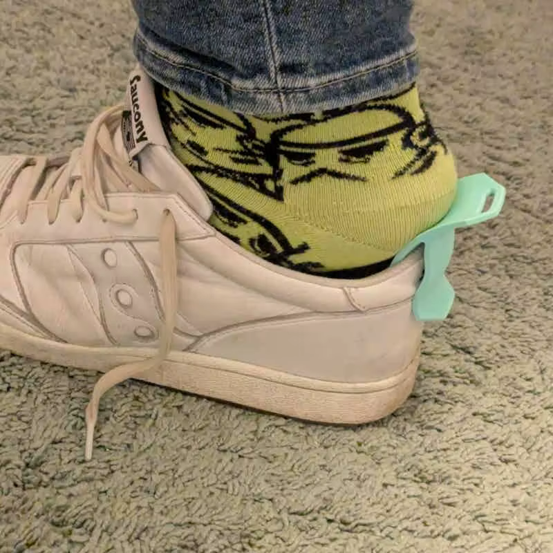 Chausse-pied paresseux sans effort pour un port facile des chaussures