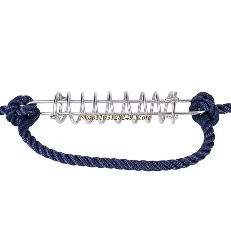 Accessoires marins : Amortisseur de tension de câble à ressort en acier inoxydable 316 pour ancrage et amarrage de bateau