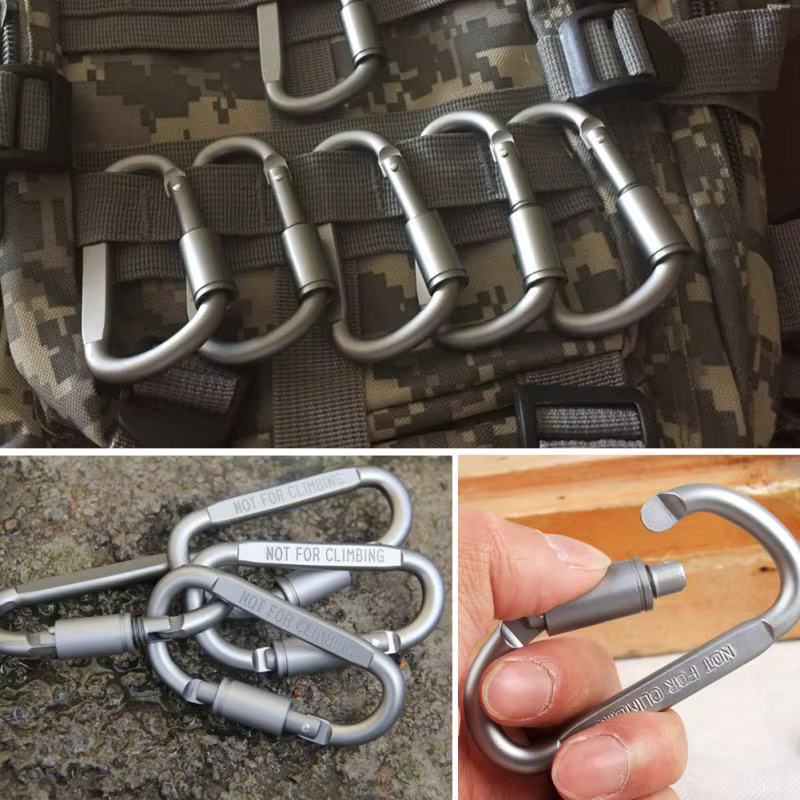 Mousqueton Kit de voyage équipement de Camping alliage d'aluminium