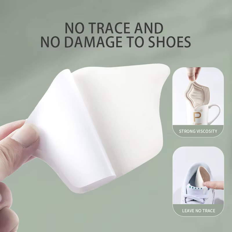 Semelles intérieures de chaussures de sport pour hommes et femmes, taille réglable, coussretours de pieds anti-usure, protecteur de talons, inserts autocollants