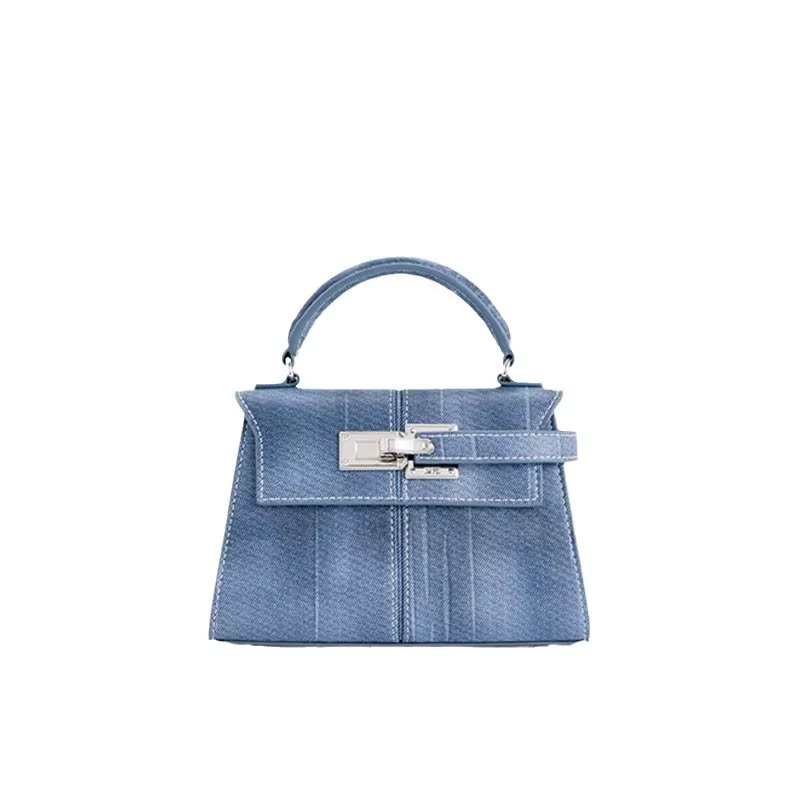 Sac trapézoïdal JWPEI pour femme, sac messager polyvalent haut de gamme, sac à main tendance, sac de banlieue, sac à bandoulière