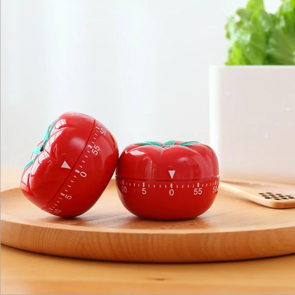 Minuterie de tomate minuterie de cuisine électronique rappel Pomodoro compte à rebours mécanique alarme cuisine outil de cuisine minuterie de jeu minuterie horloge