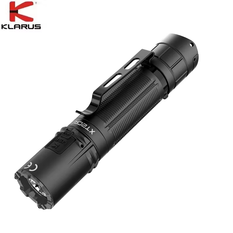 KLARUS XT2CR PRO 2300 lumens 18650 lampe de poche tactique rechargeable avec batterie 4000 mAh