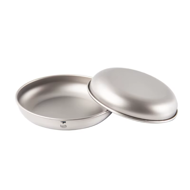 Ensemble d'assiettes en titane Pamono