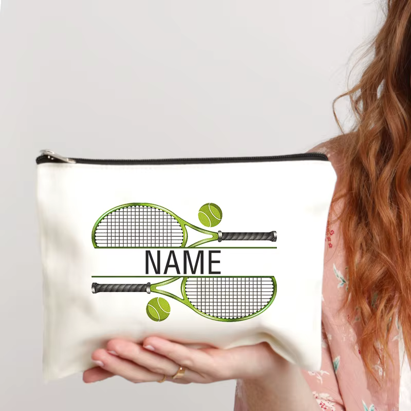 Sac de maquillage personnalisé avec nom personnalisé
