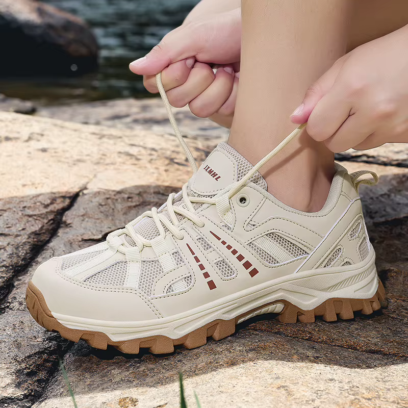 Chaussures de randonnée à lacets pour femmes et hommes