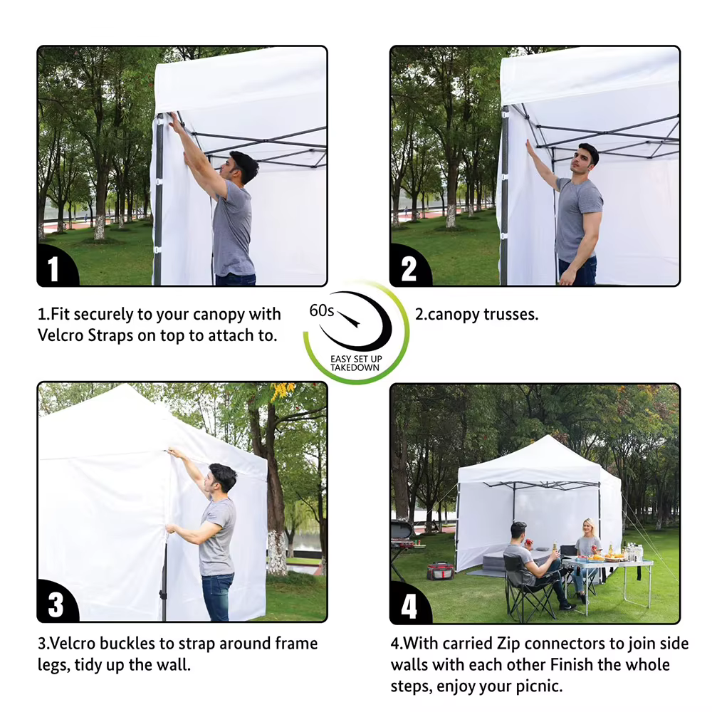 Tente à baldaquin pop-up 3x3m