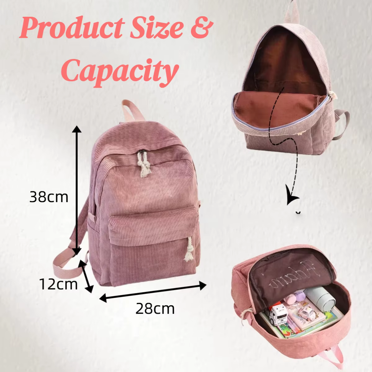 Sacs à dos personnalisés pour l'école et les enfants, sacs à dos pour filles avec nom personnalisé, sac d'école personnalisé pour enfants