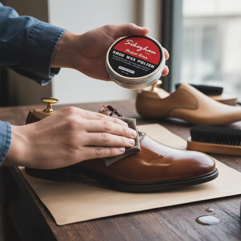 Crème professionnelle de soin du cuir pour chaussures et bottes