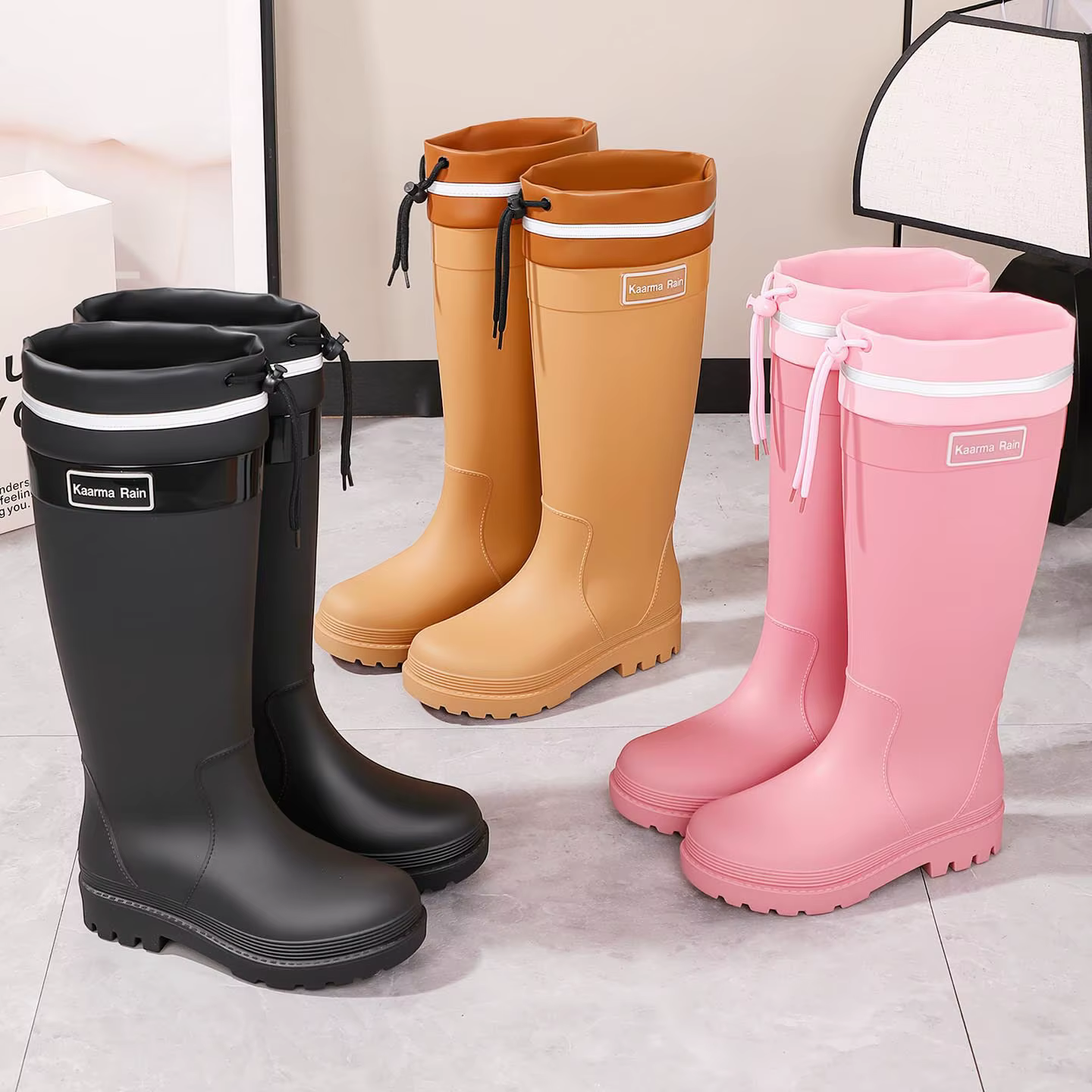 Chaussures de randonnée montantes imperméables pour femmes