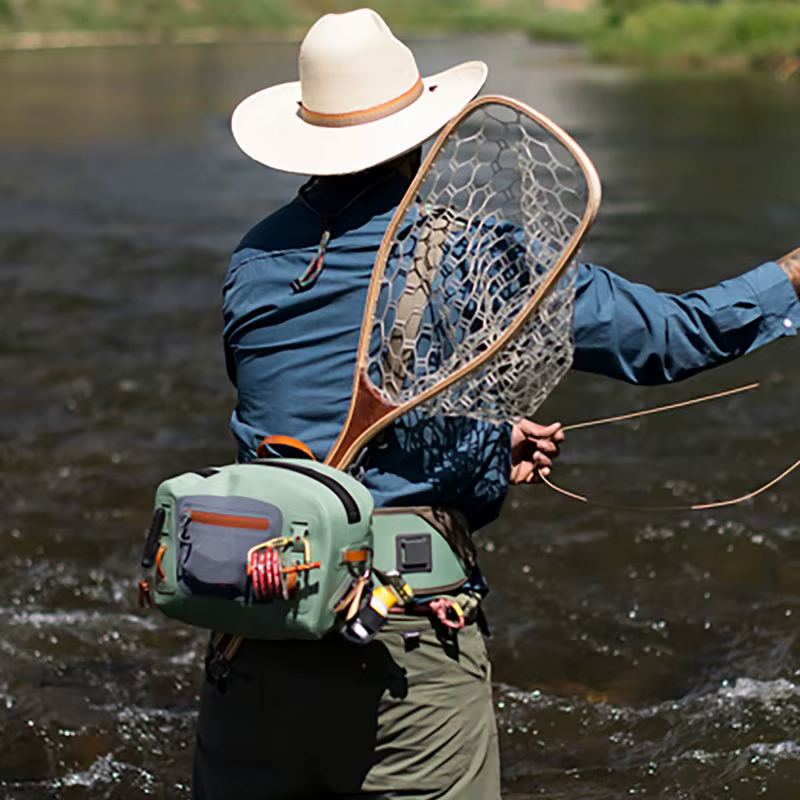 Sac sec étanche polyvalent pour pêche à la mouche