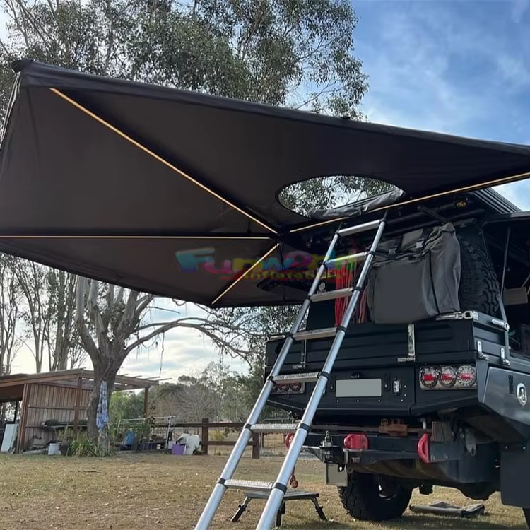 Auvent latéral de toit pour camping-car 4x4