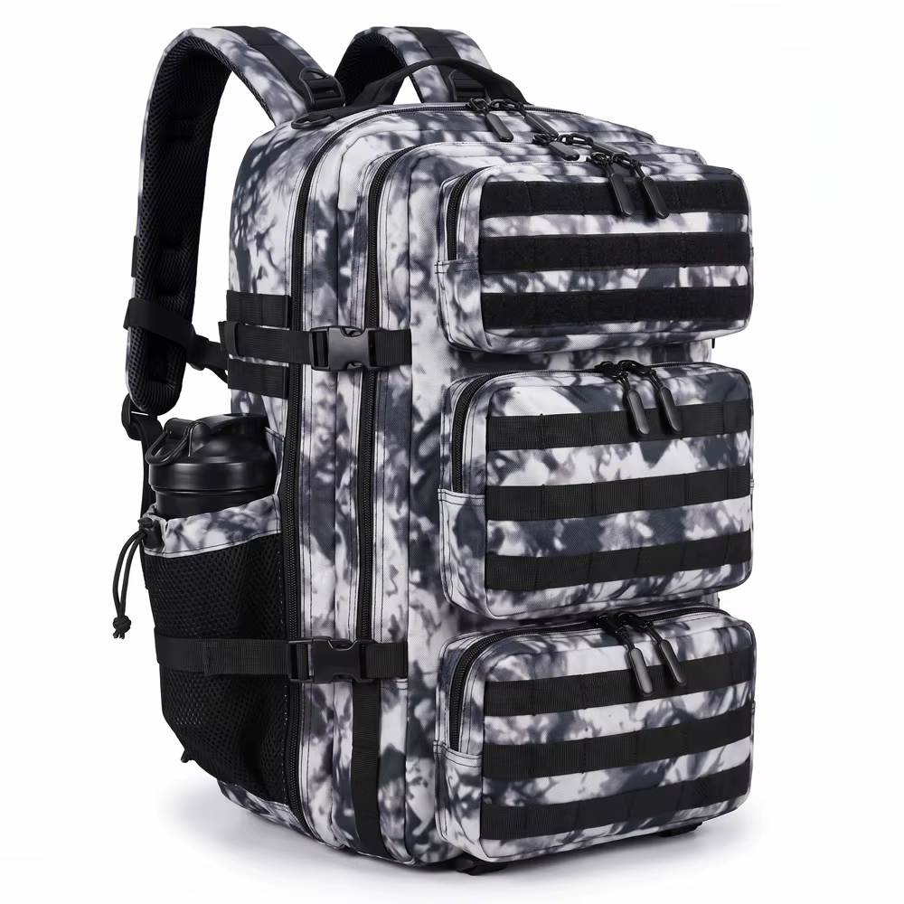 Sac à dos tactique 60L pour hommes, sac de sport imperméable pour voyage, randonnée, camping militaire, chasse, survie