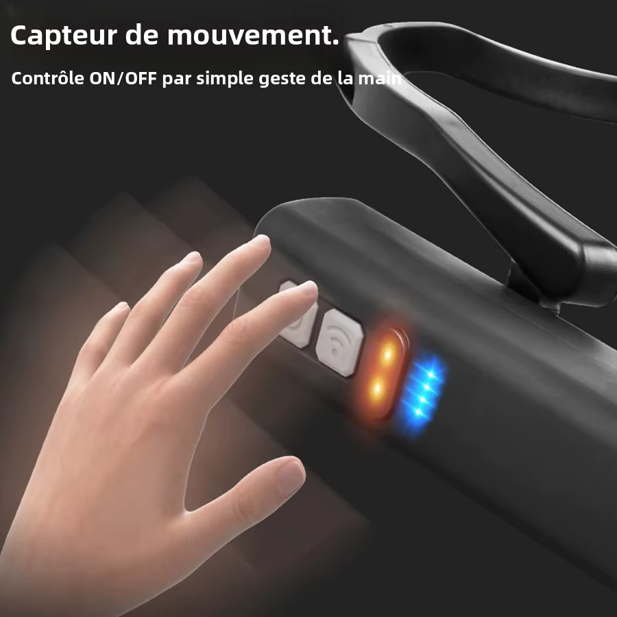 Nouvelle lampe frontale à fixation auriculaire 2025