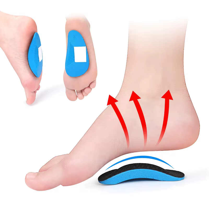 EVA pieds plats soutien de la voûte plantaire semelles orthopédiques coussinets pour chaussures hommes femmes pied Valgus Varus semelles de sport Inserts de chaussures accessoires