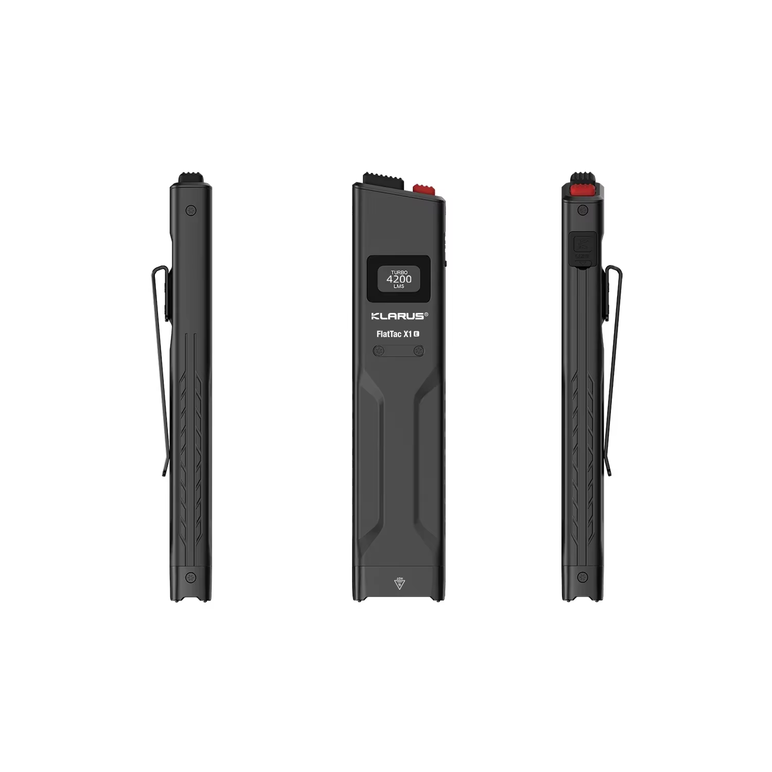 Klarus-Lampe de poche DulFlashlight ultra mince