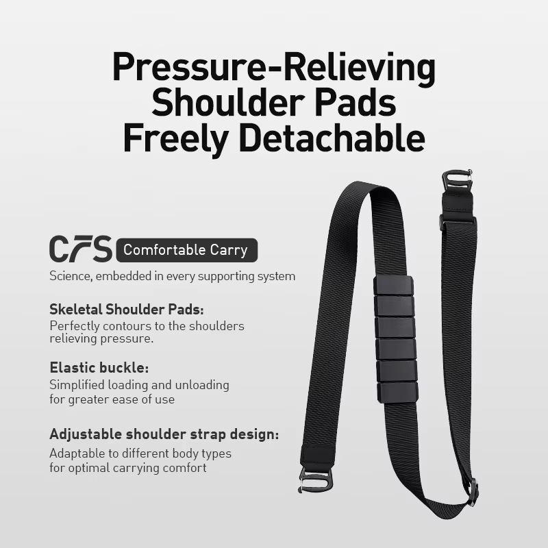 Sac de voyage ergonomique MARK RYDEN avec sangle rembourrée amovible pour les affaires et la salle de sport