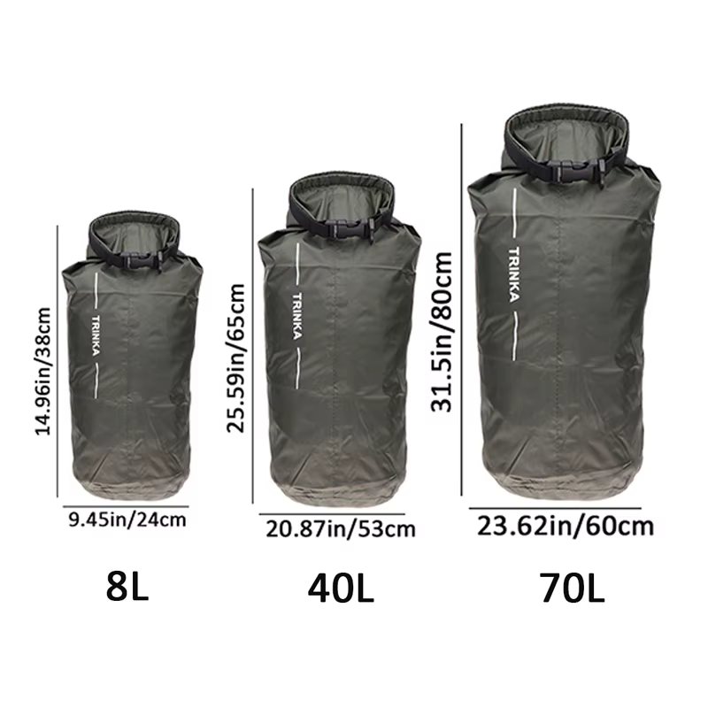 Sac de rangement étanche 8L 40L 70L