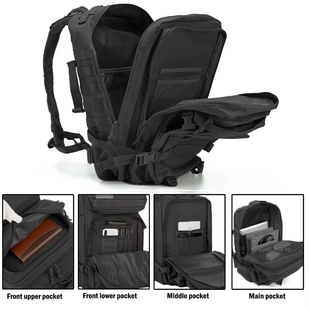 30L/50L homme sacs à dos tactiques pour la chasse sac de voyage en plein air équipement de camping sac à dos randonnée
