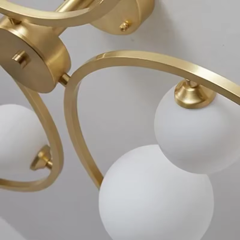 Plafonnier en verre design, suspension pour salon, salle à manger et chambre à coucher