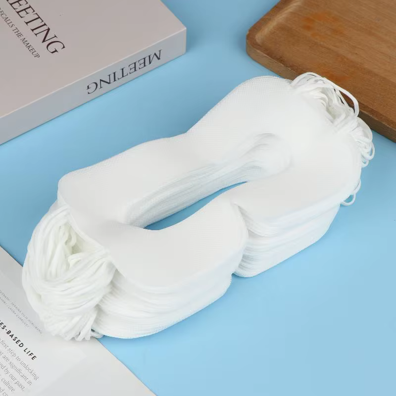 Masque facial jetable en tissu non tissé, 100 pièces, accessoires pour lunettes VR, coussinet hygiénique pour les yeux, pour verre de réalité virtuelle HTC Vive 3D