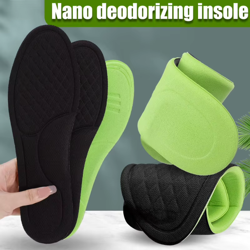 Semelles intérieures de sport Anti-odeur nanotechnologie