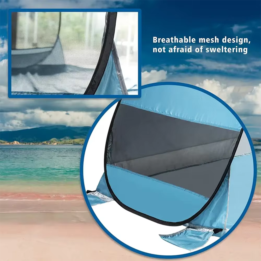 Installation rapide. Tente de plage pop-up. Auvent portable.