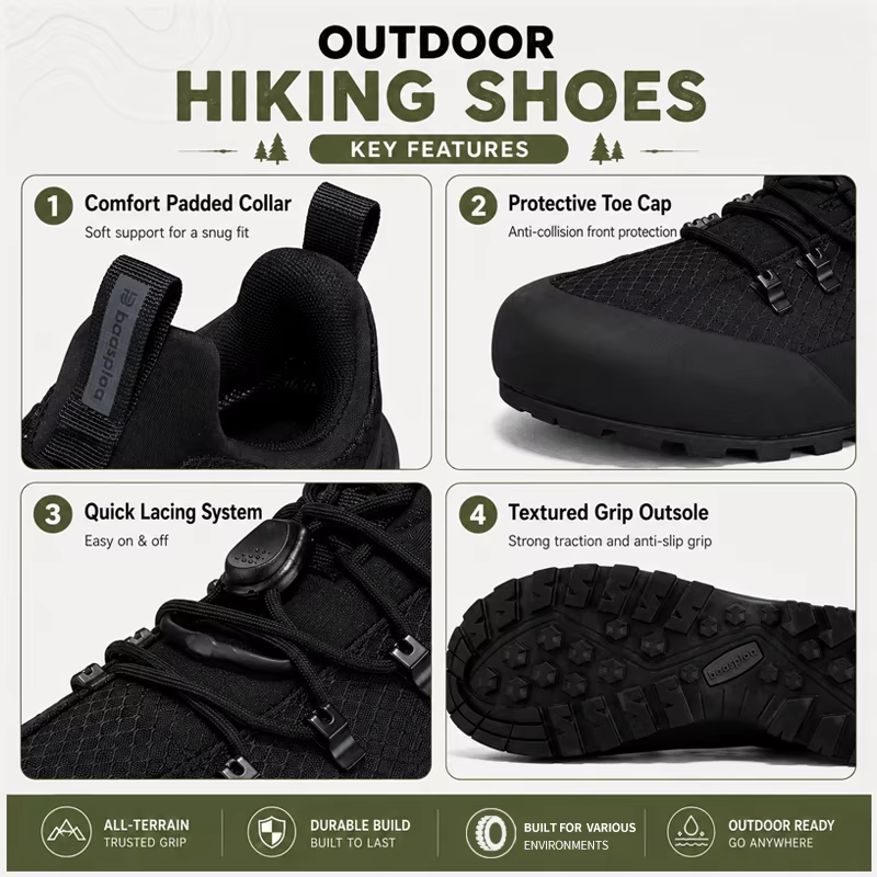 Baasploa – chaussures de randonnée pour hommes