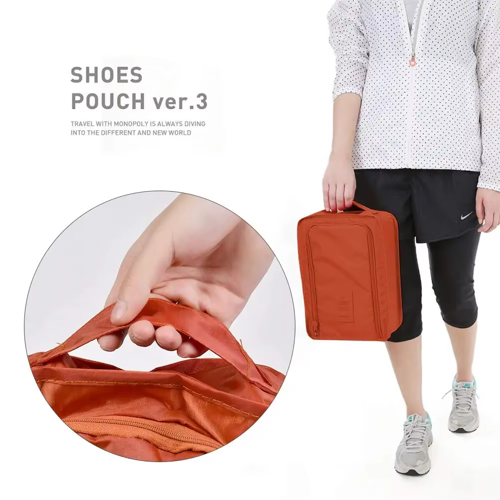 5/1 pièces Portable pliant petit sac à chaussures sac de rangement de voyage sac
