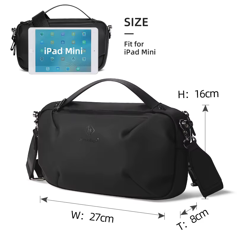 HcanKcan-Sac à Main Étanche pour Homme