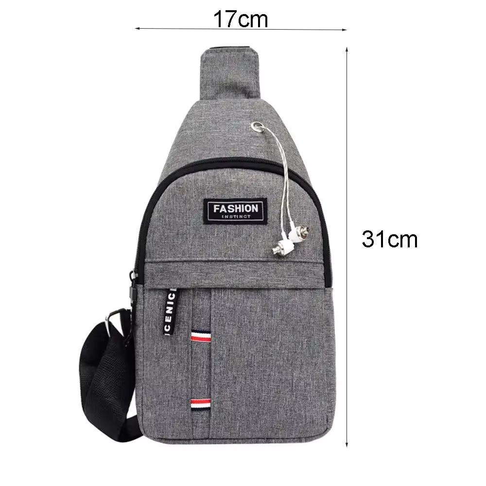 Sac banane étanche de grande capacité pour hommes
