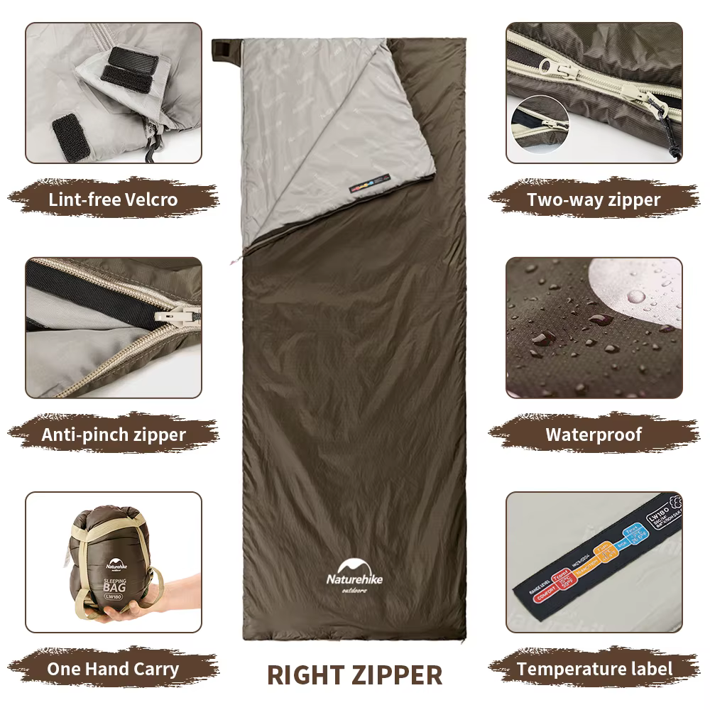 Sac de couchage Naturehike pour le camping