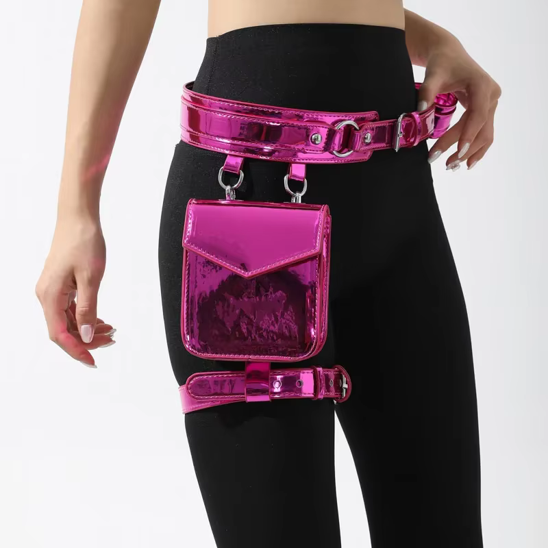 Sac banane en PU pour femme