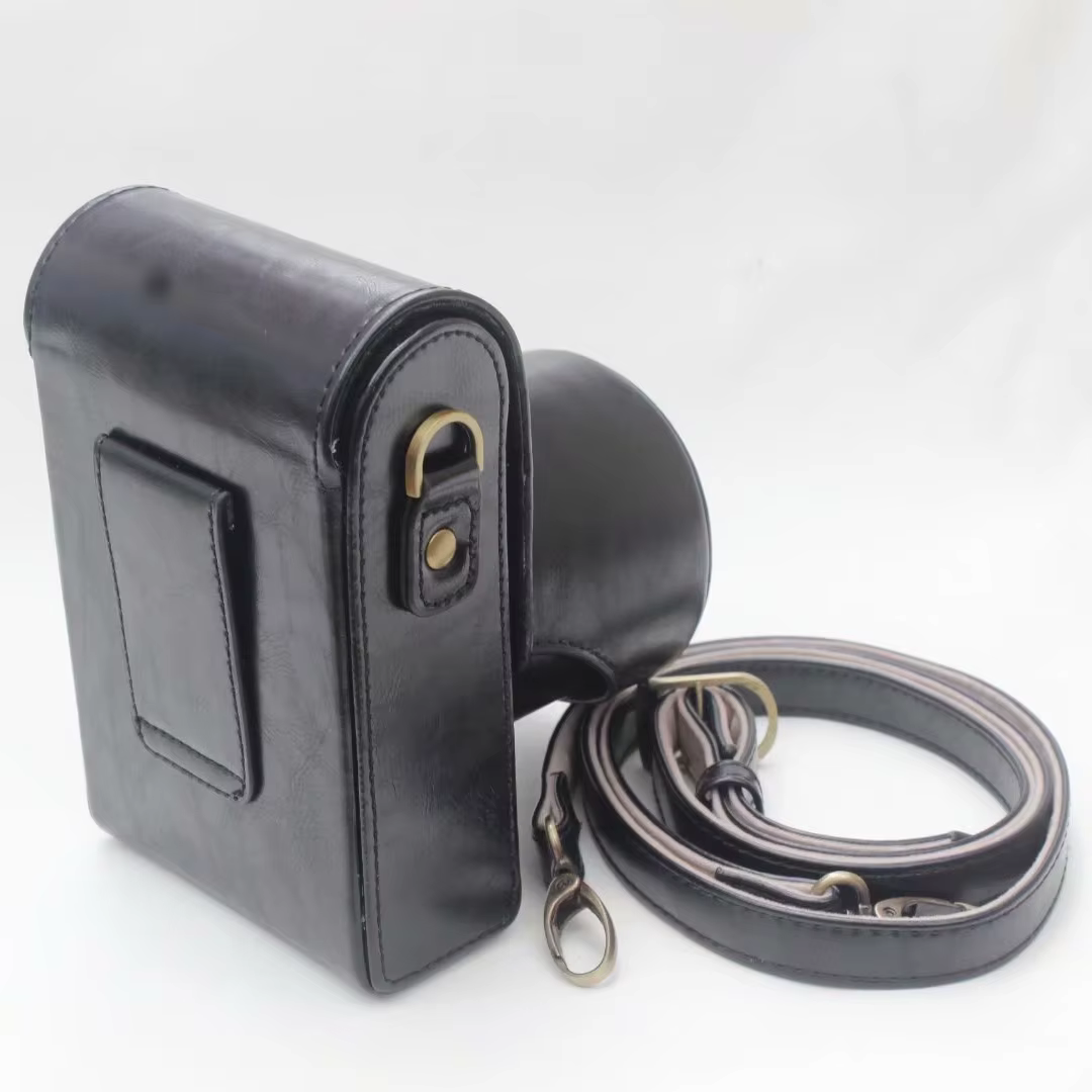 Étui en cuir pour appareil photo Leica Q Q-P Q2 Q3, sangle de sac