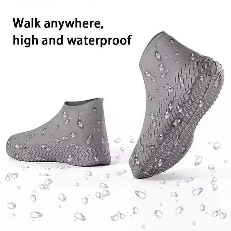 Couvre-chaussures imperméables en silicone