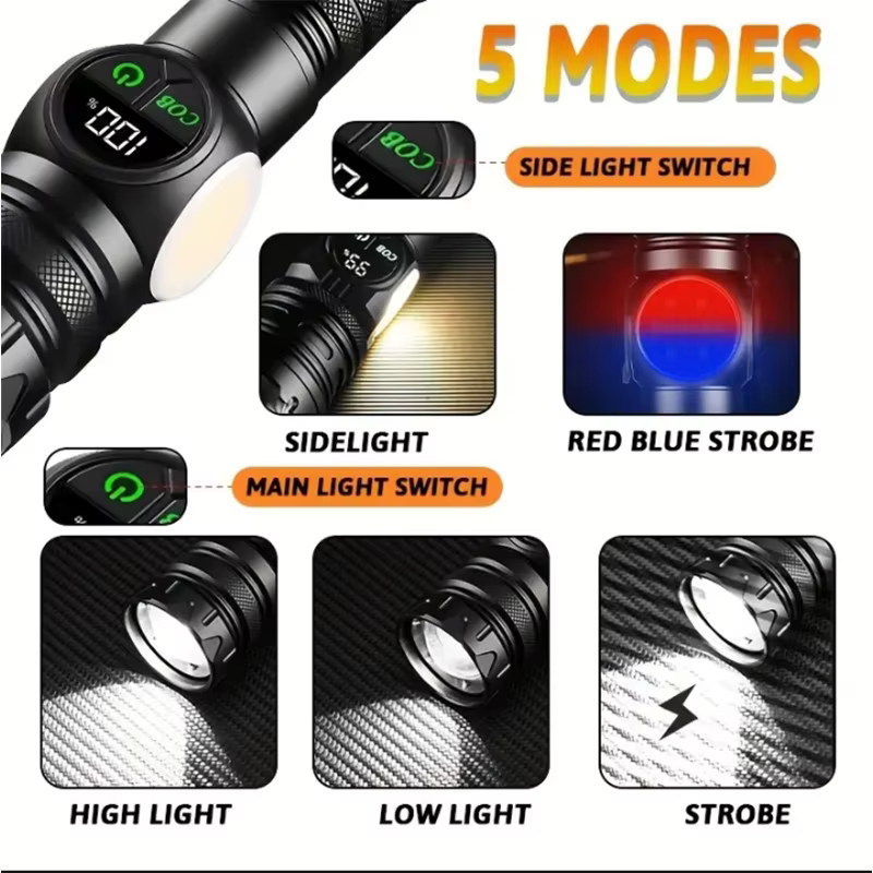 Lampe de poche LED super lumineuse